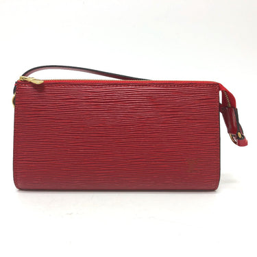 LOUIS VUITTON Shoulder Bag M40776 Epi Leather Red Epi Pochette Accessoires Women Used Authentic